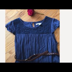 Lauren Conrad Navy dress